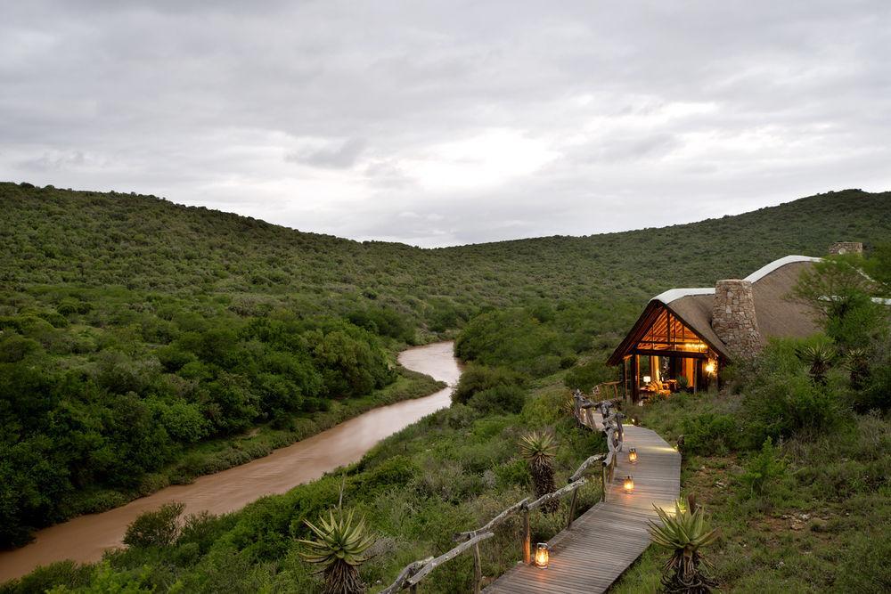 Kwandwe Private Game Reserve - Great Fish River Lodge Grahamstown Exterior foto